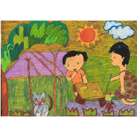 Pictures by children